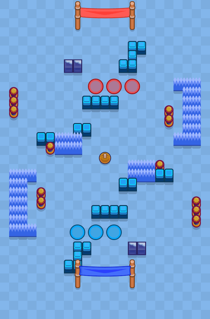 Izolacja Brawl Stars map