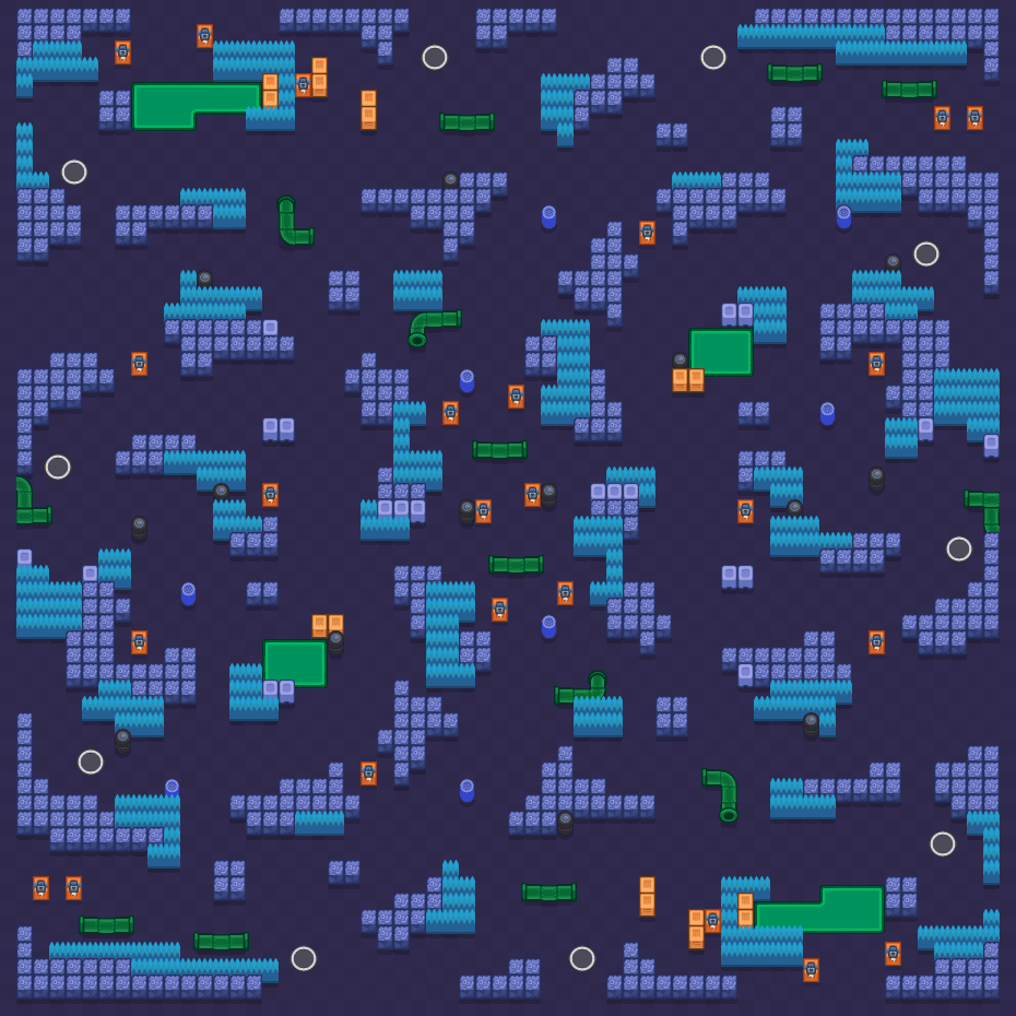 Rdzeń orbity Brawl Stars map