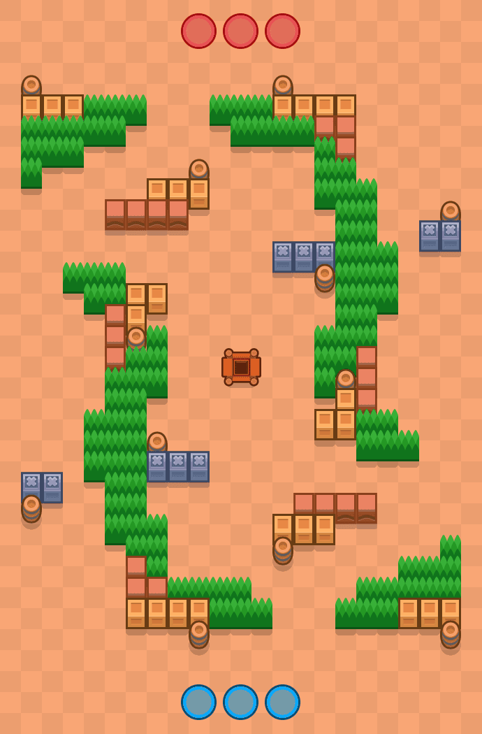 Tirbuşon Brawl Stars map