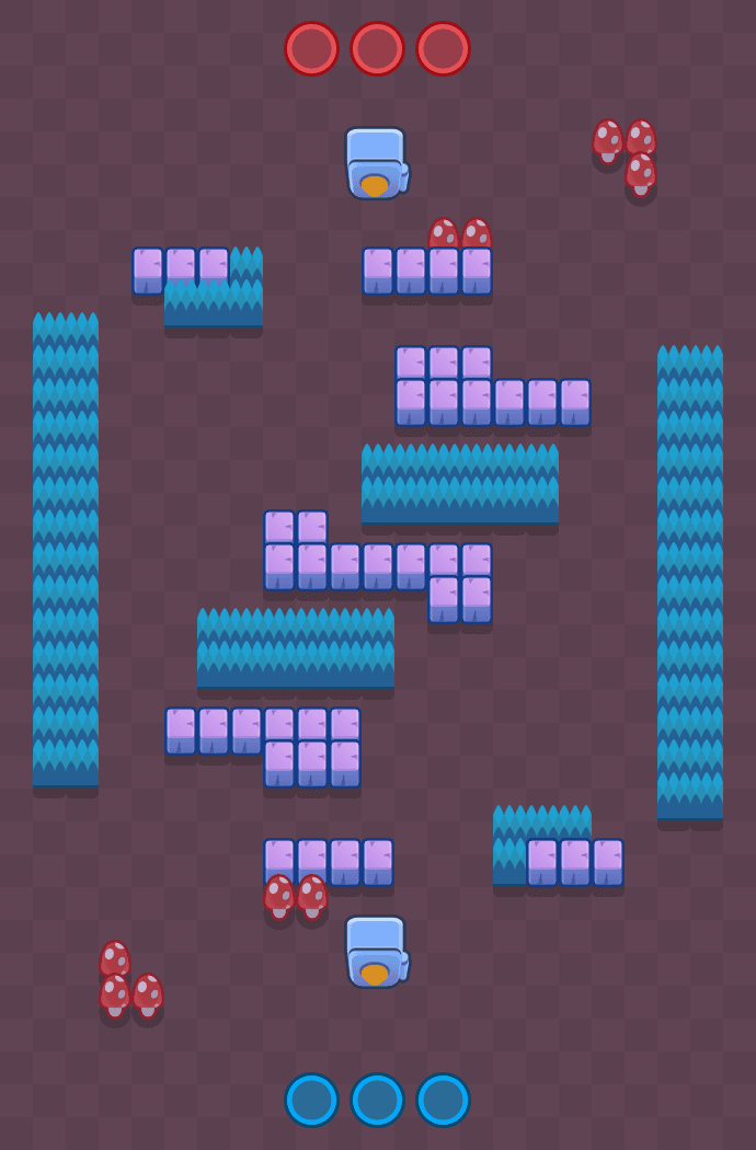 Köşe Mağara Brawl Stars map