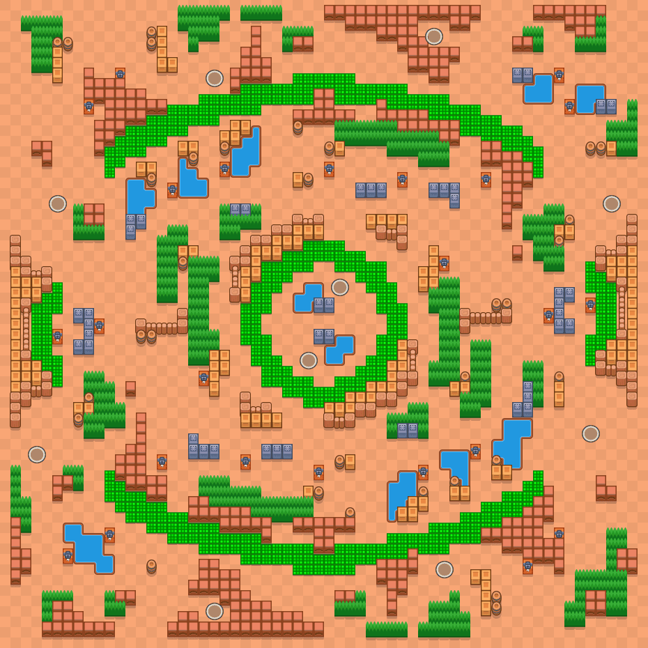 Kristal Göz Kalesi Brawl Stars map