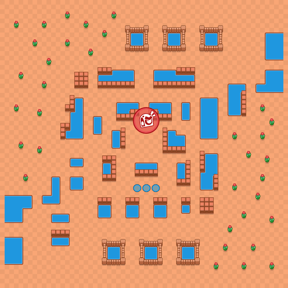 Danger Zone Brawl Stars map