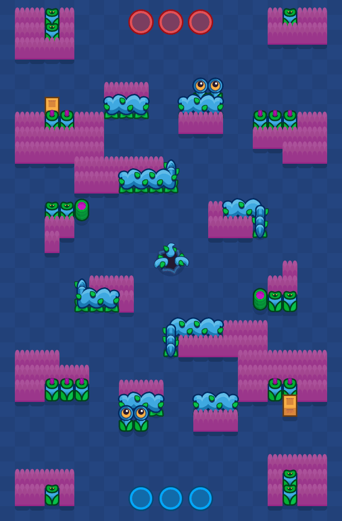 Deathcap Trap Brawl Stars map