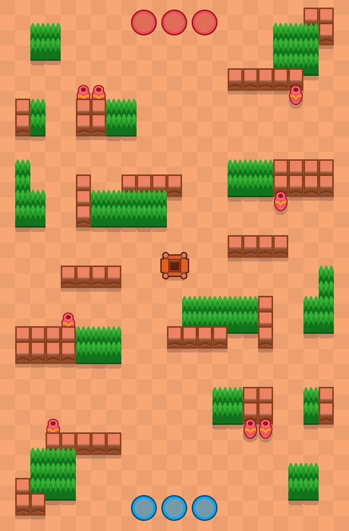 Deep Diner Brawl Stars map