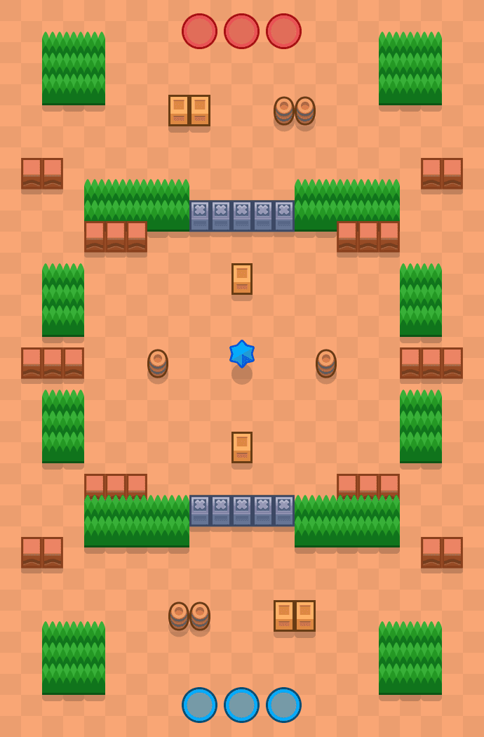 Dry Season Brawl Stars map
