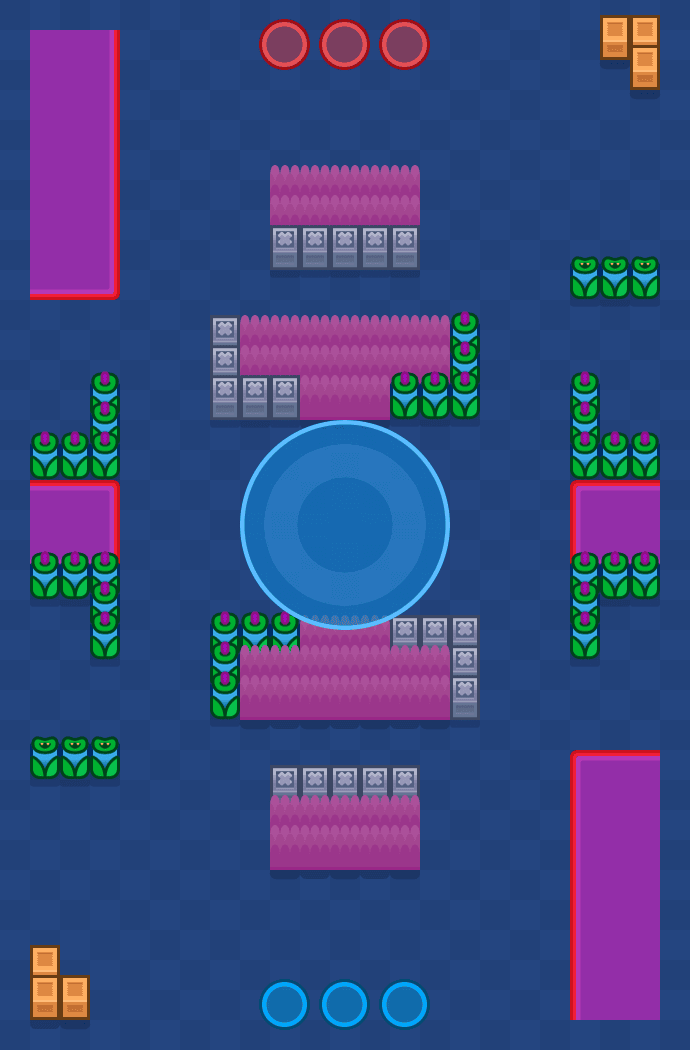 Dueling Beetles Brawl Stars map
