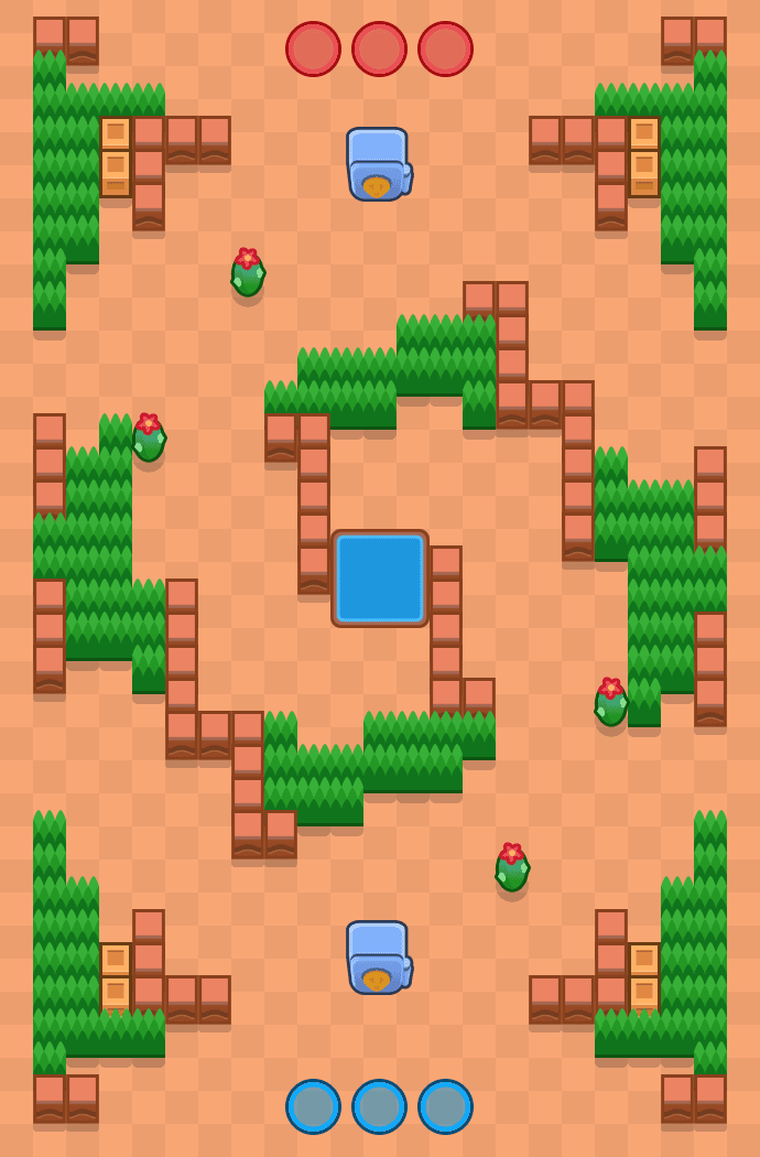 Burza elektryczna Brawl Stars map