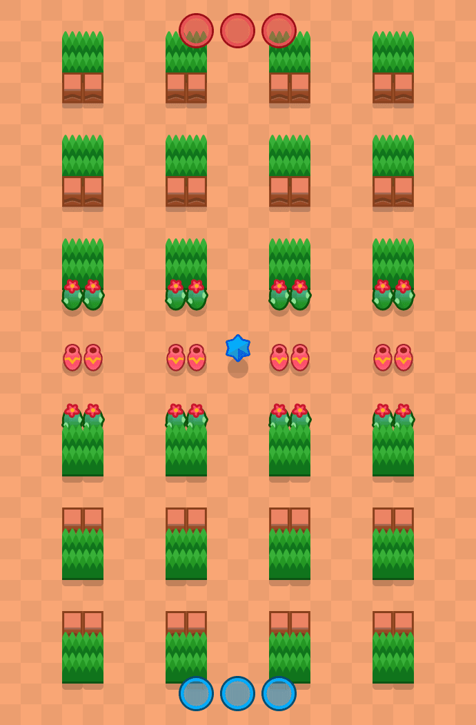 Excel Brawl Stars map