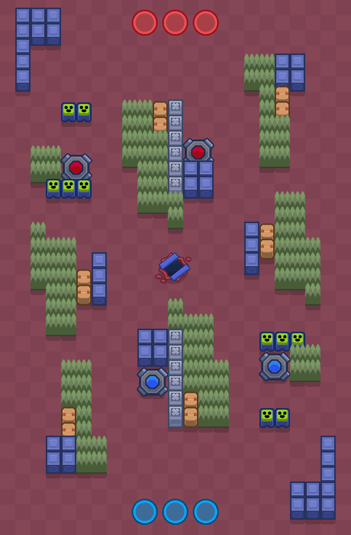 Nonszalancja ekstremalna Brawl Stars map