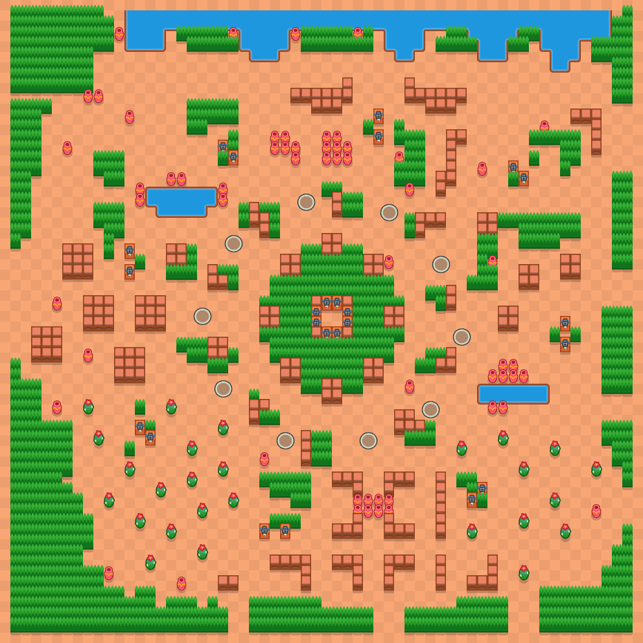 Bolluk ve Kıtlık Brawl Stars map