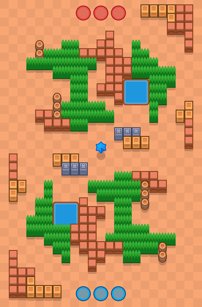 Flaring Phoenix Brawl Stars map