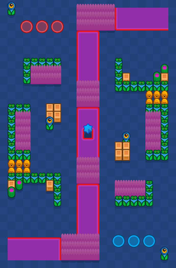 Flowing Springs Brawl Stars map