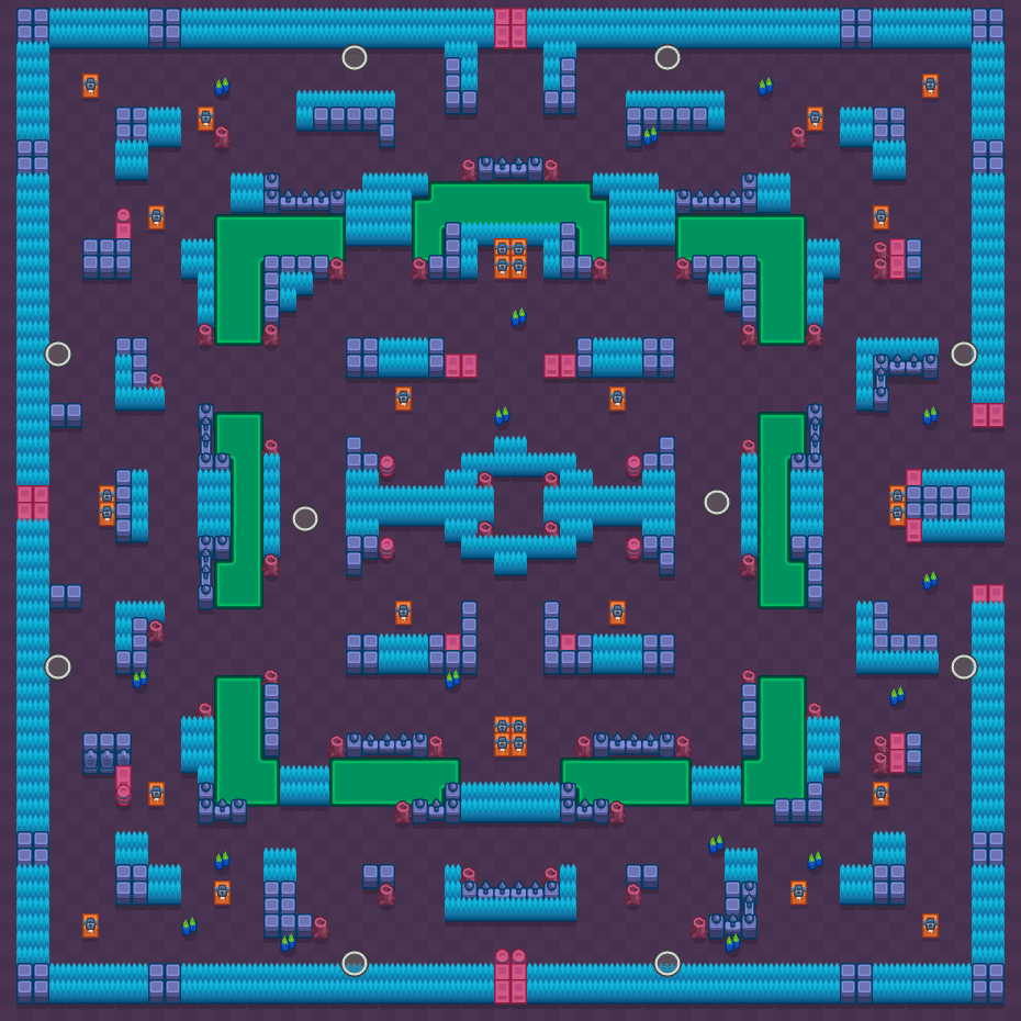 Miejsce duchów Brawl Stars map