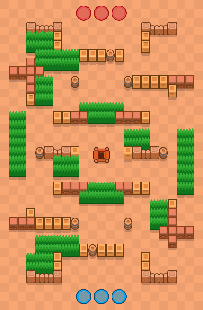 Opakowanie na prezent Brawl Stars map