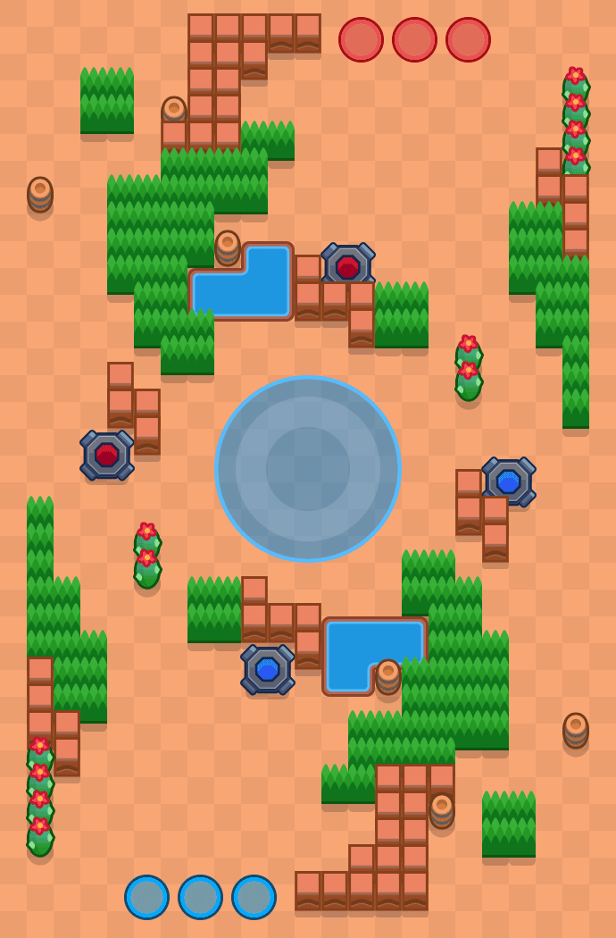 Golden Bay Brawl Stars map