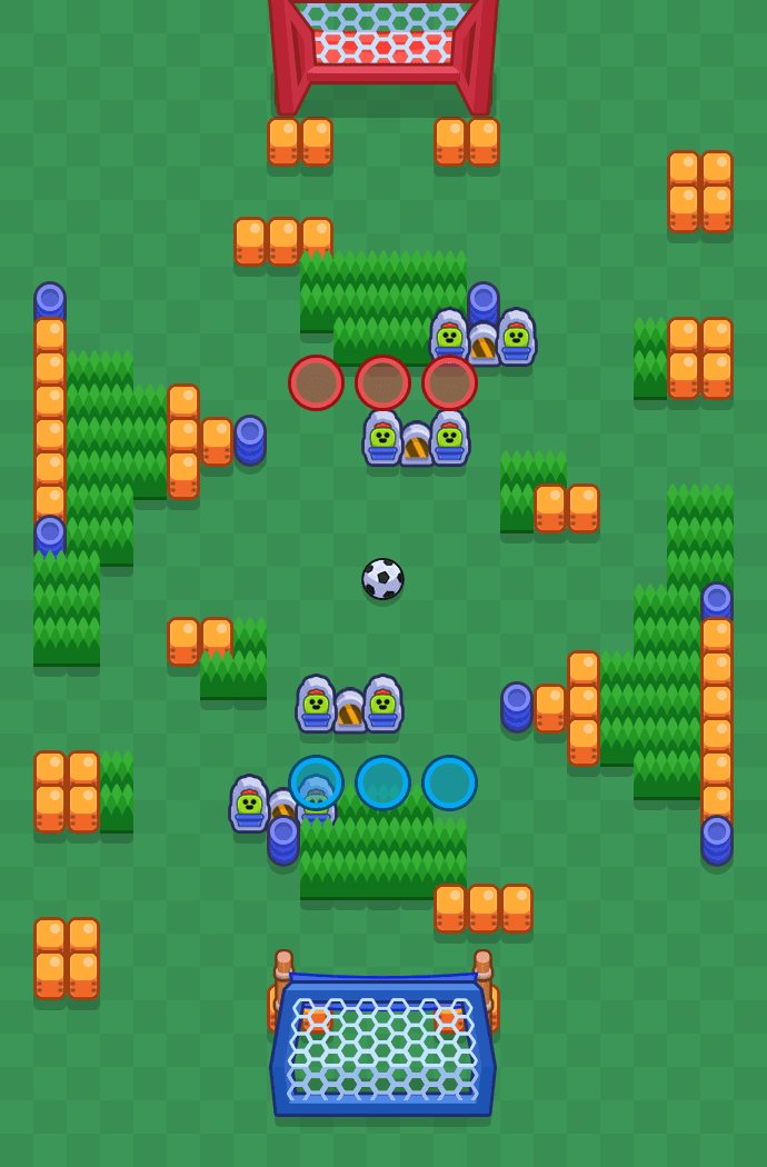 Grass Knot Brawl Stars map