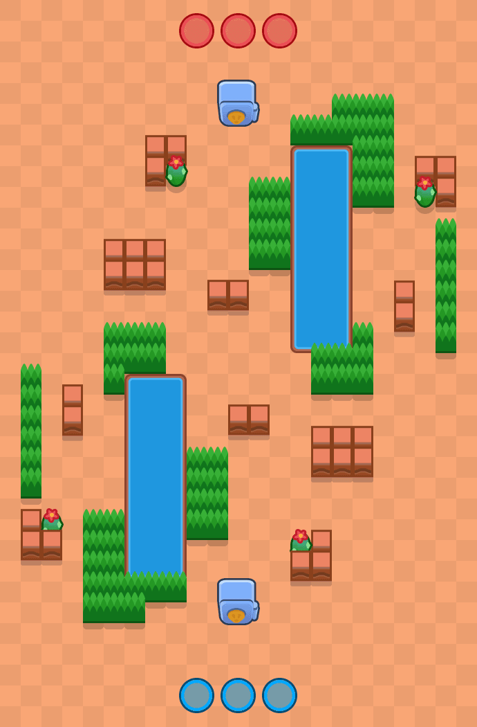 Hot Tubs Brawl Stars map