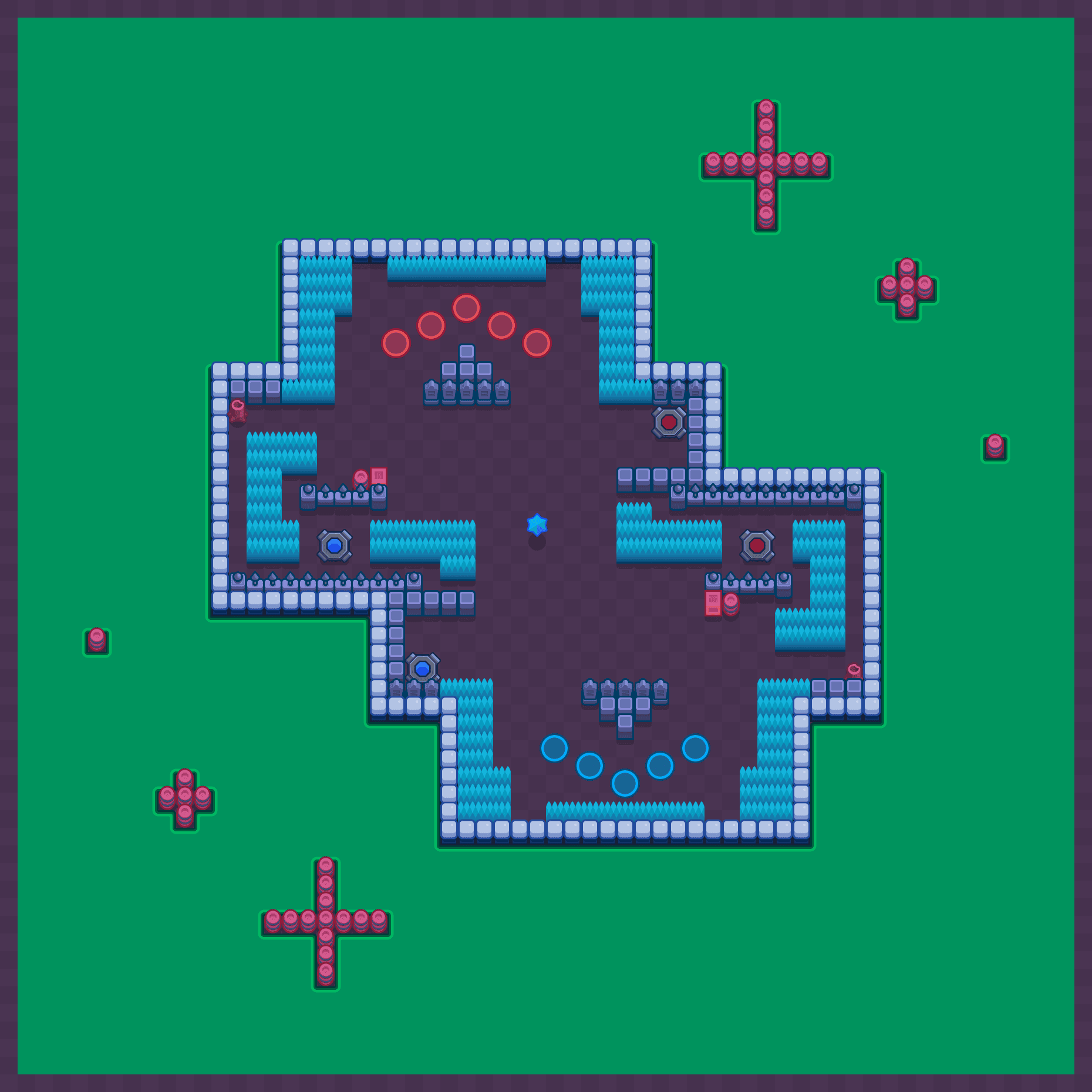 Island Of Finality Brawl Stars map
