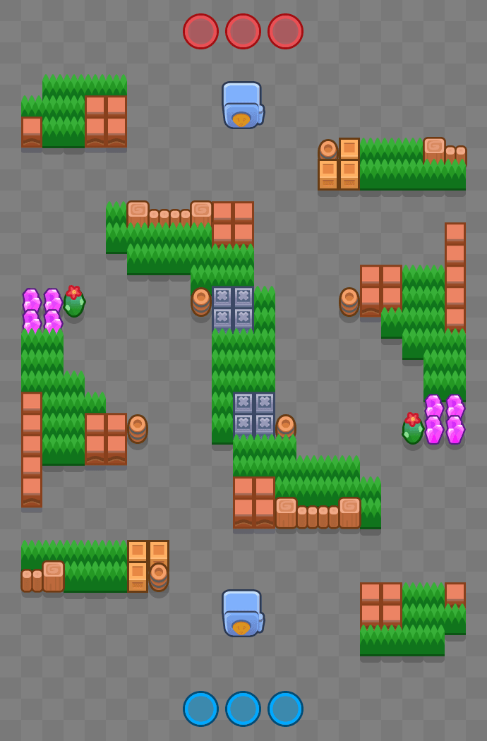 Jedna Brawl Stars map