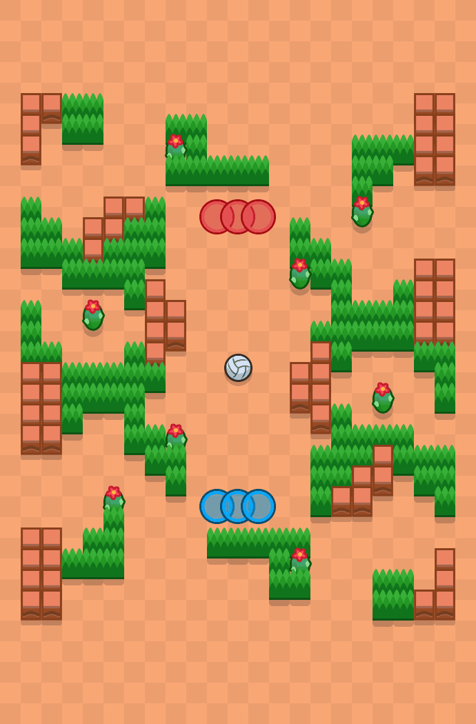 Jungle ball Brawl Stars map