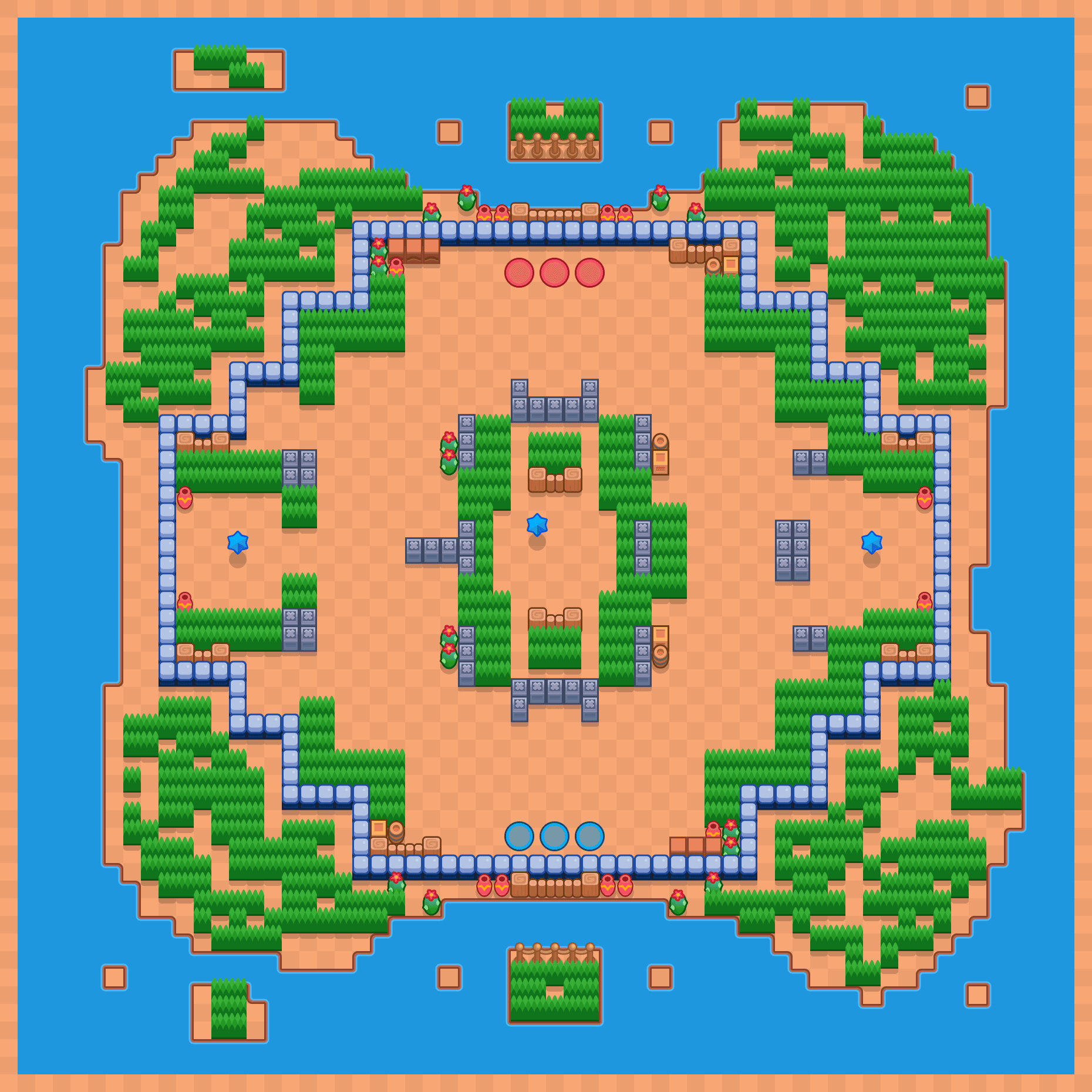Nakavt Alanı Brawl Stars map