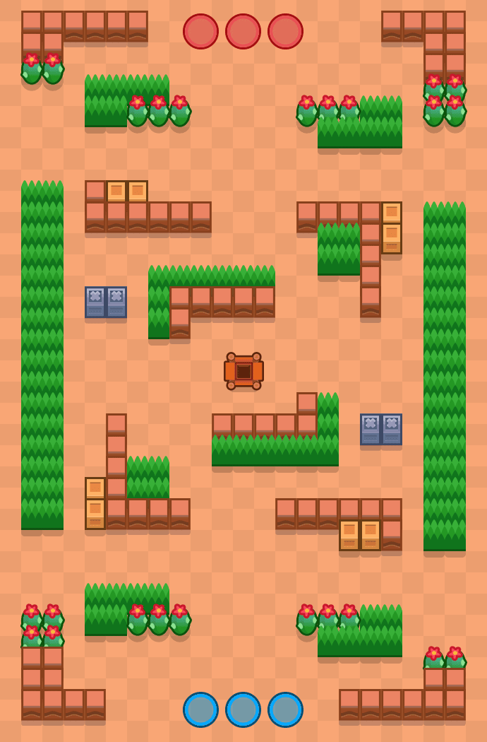 Lokalne restauracje Brawl Stars map