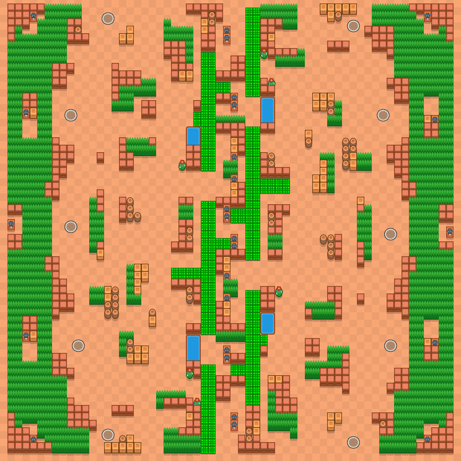 Derme Çatma İskele Brawl Stars map
