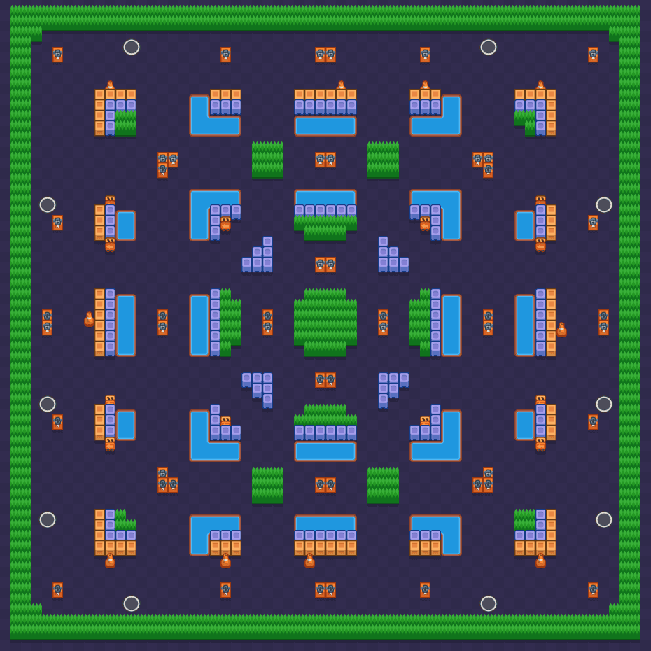 Nişancı Cenneti Brawl Stars map