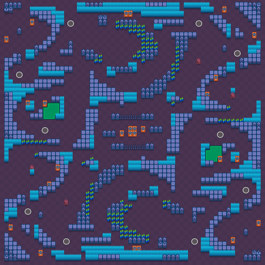 Mistyczne Trzydzieści Trzy Brawl Stars map