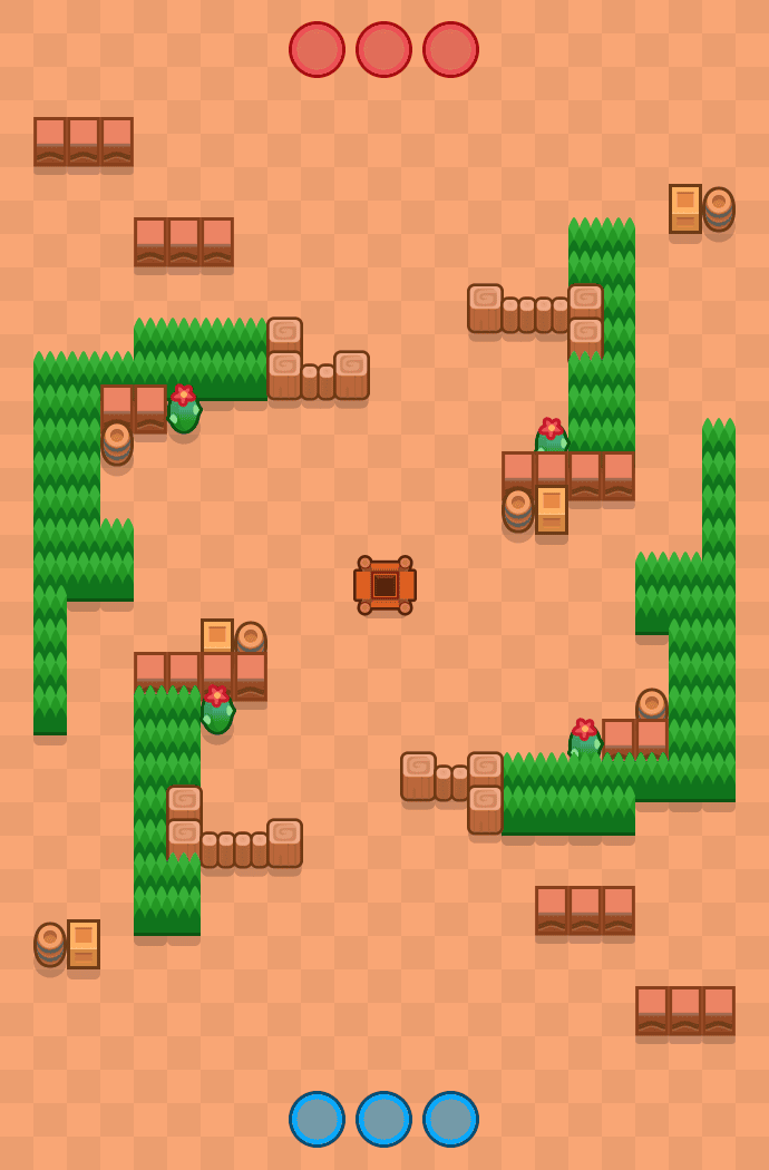 Şansı Açık Brawl Stars map