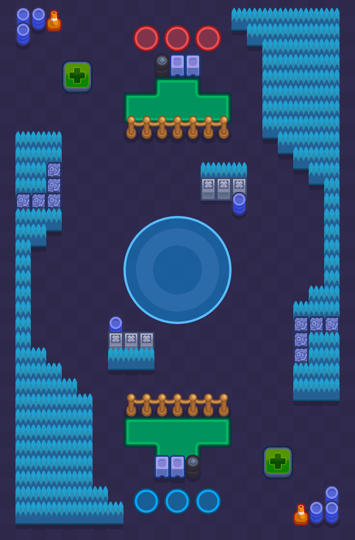 Otwarta strefa Brawl Stars map