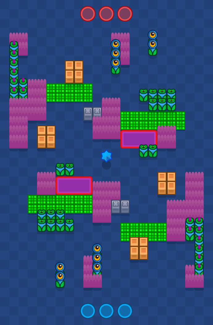 Palette Hangout Brawl Stars map
