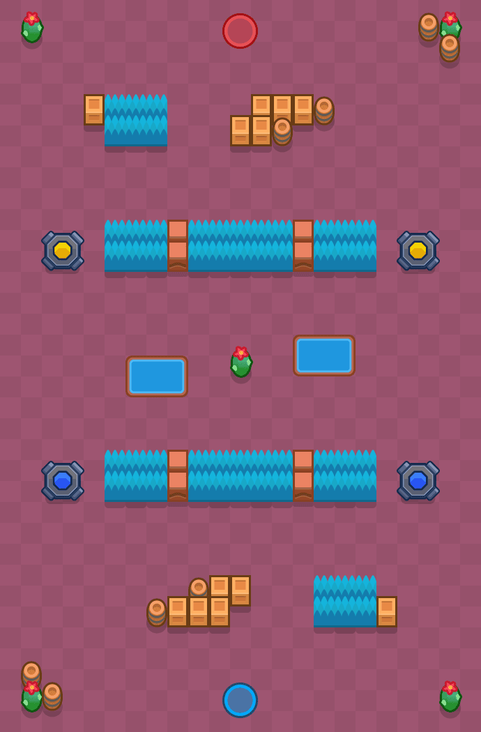 Halkowy pojedynek Brawl Stars map