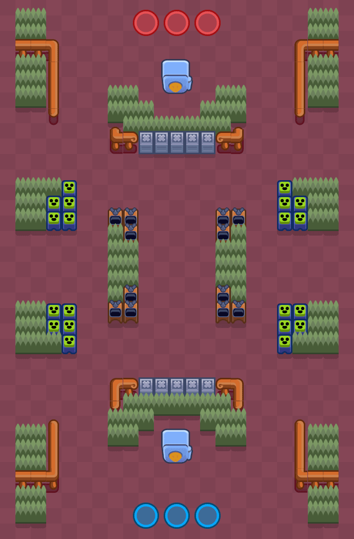 Pit Stop Brawl Stars map