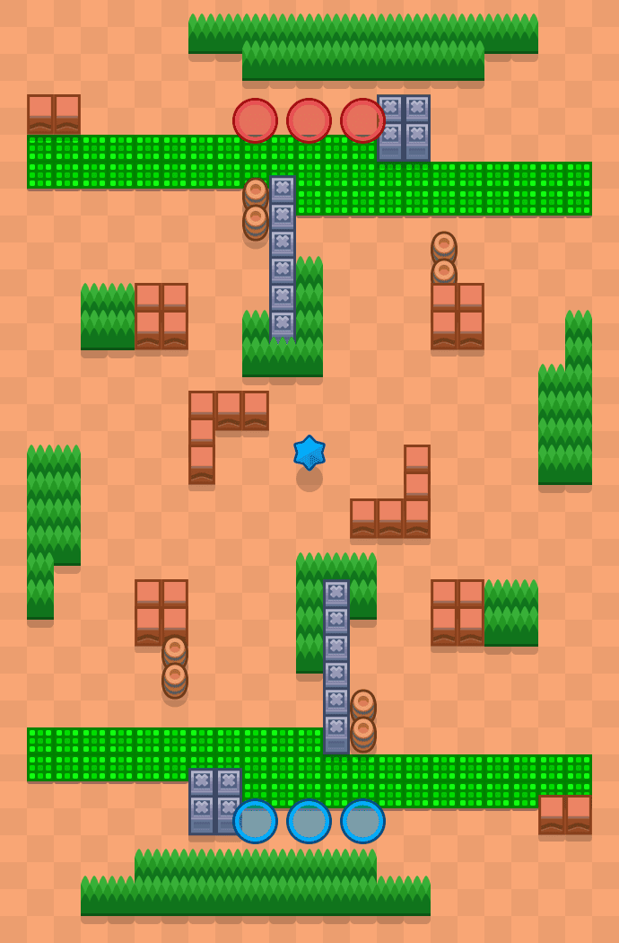 Lütfen Ayakta Kalın Brawl Stars map