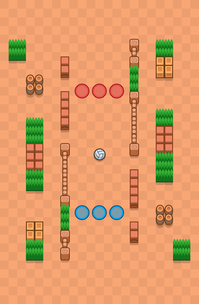 Ścieżka mocy Brawl Stars map
