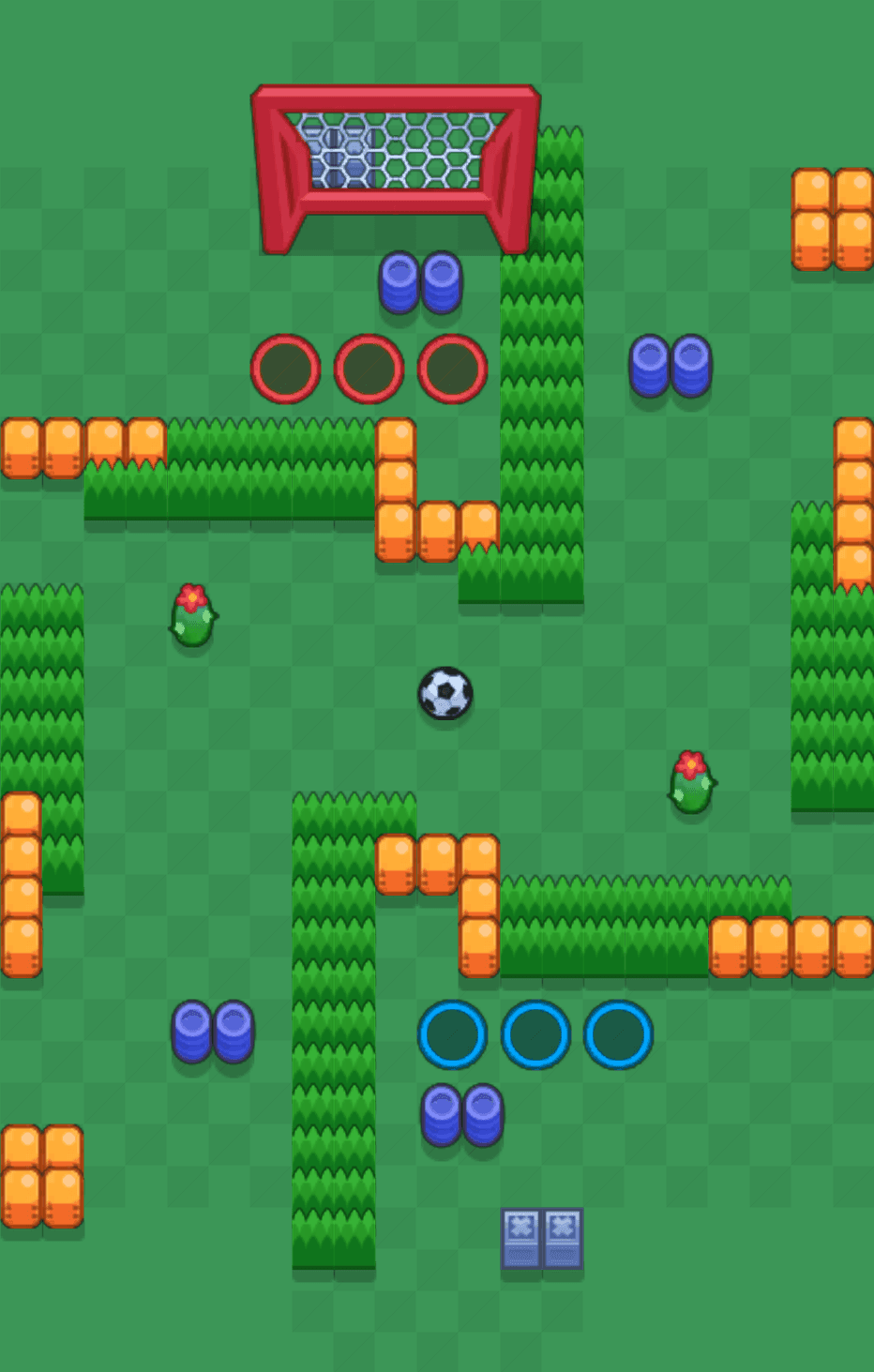 Pump It Up Brawl Stars map