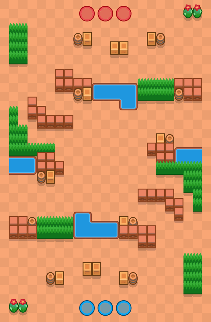 Poczwórne obrażenia Brawl Stars map