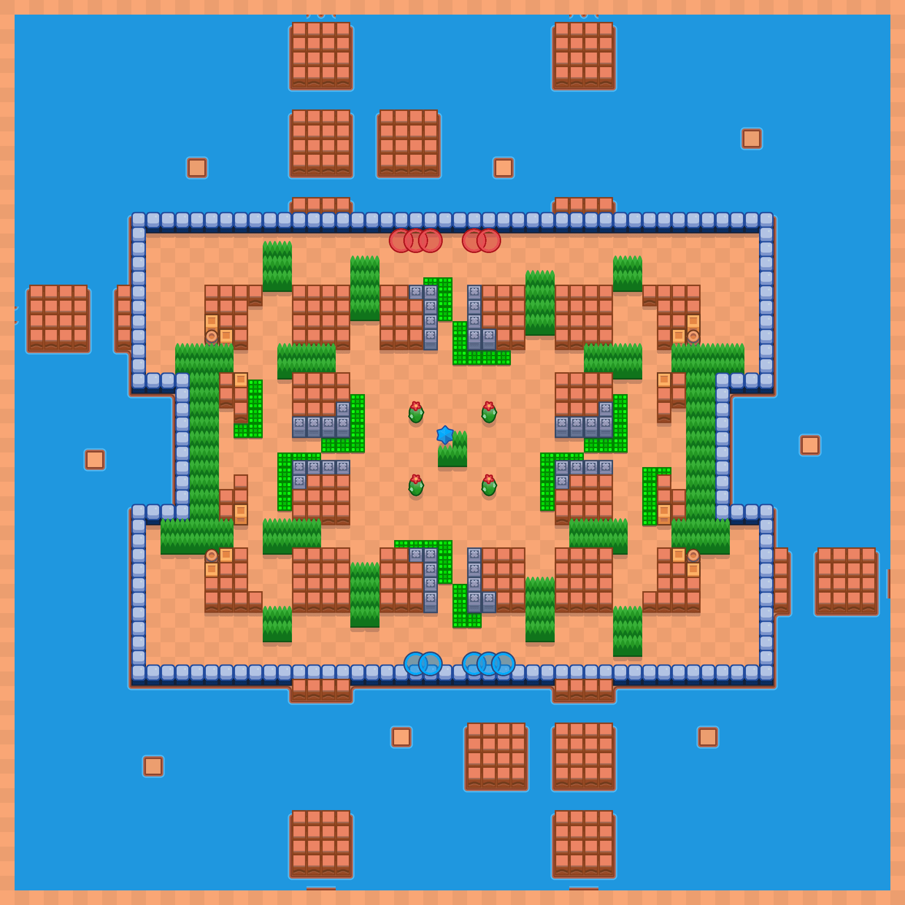 Rastermind Brawl Stars map