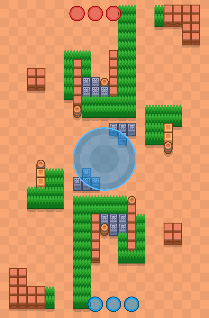 Reach for the Stars Brawl Stars map