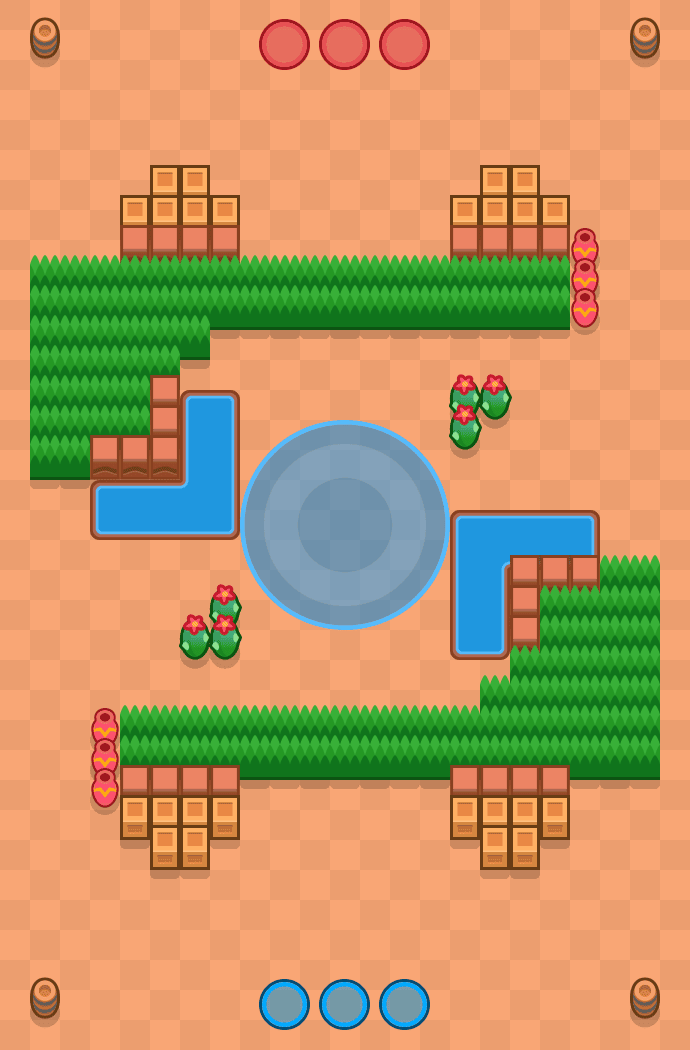 Ring of Fire Brawl Stars map