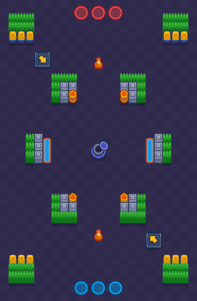 Rustic Arcade Brawl Stars map