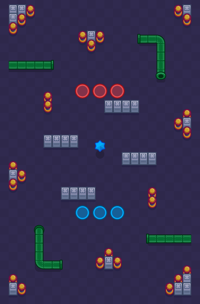 Paslı Alan Brawl Stars map