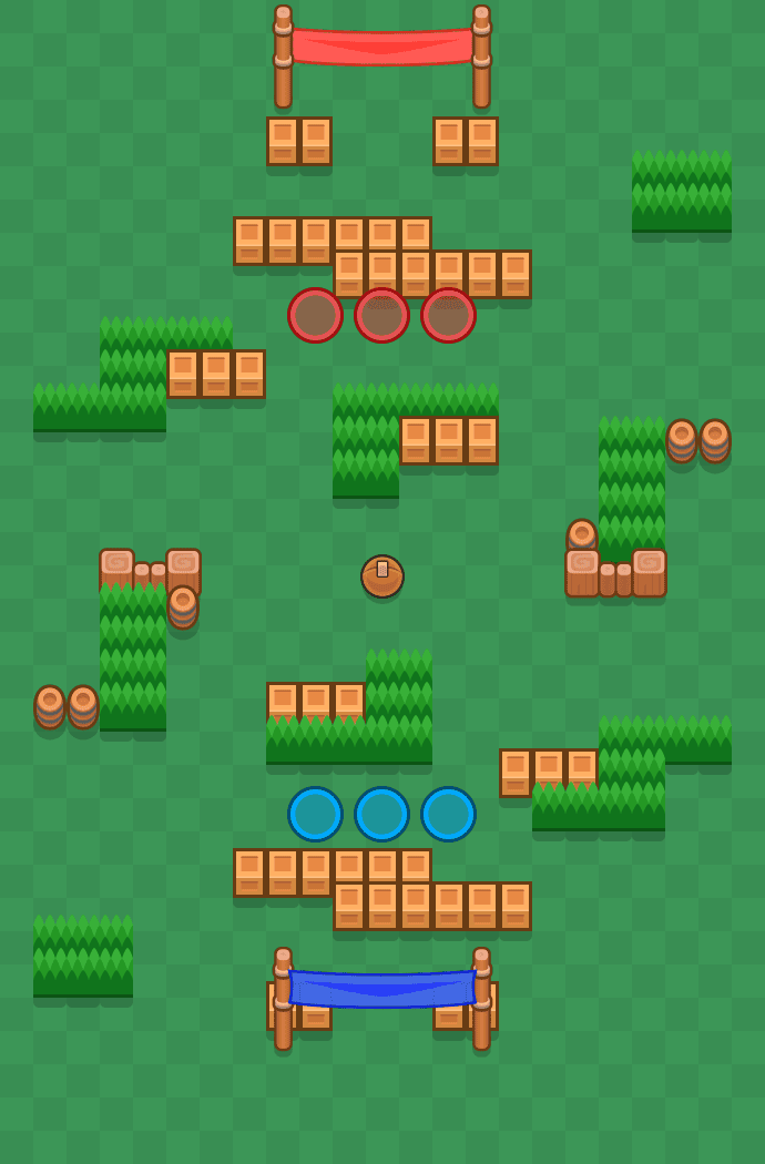 Slalom Slam Brawl Stars map