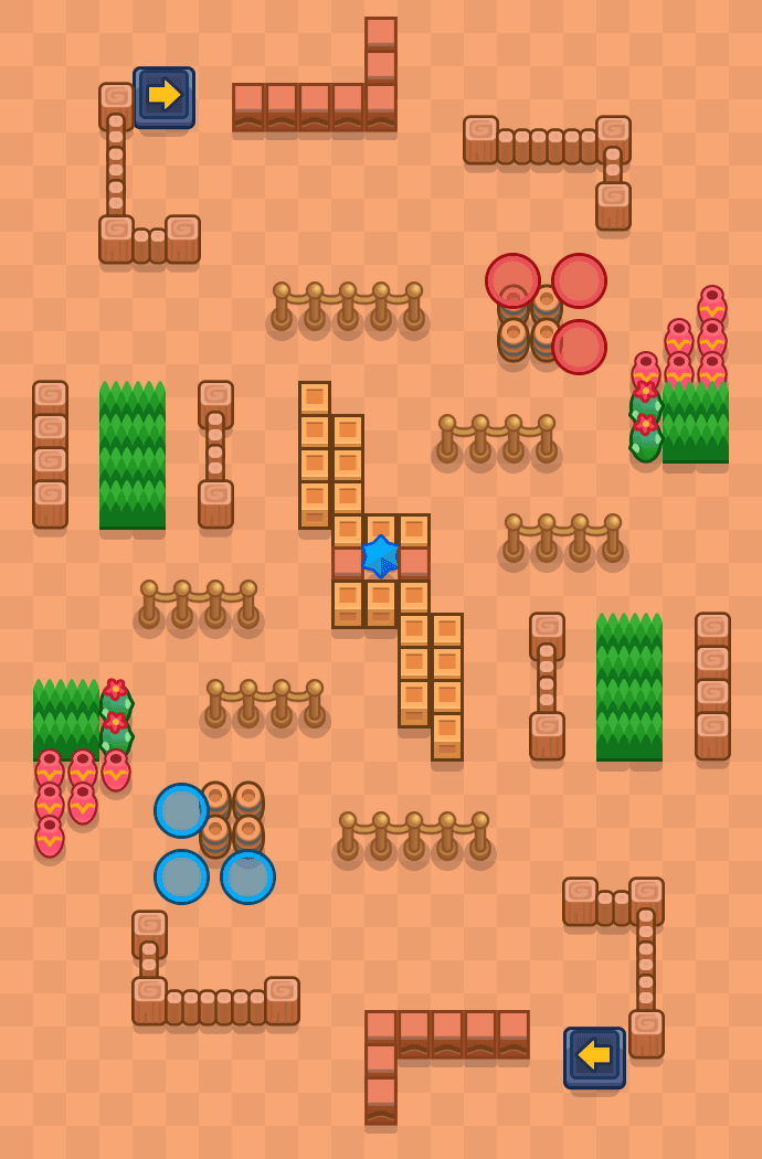 Split Difference Brawl Stars map