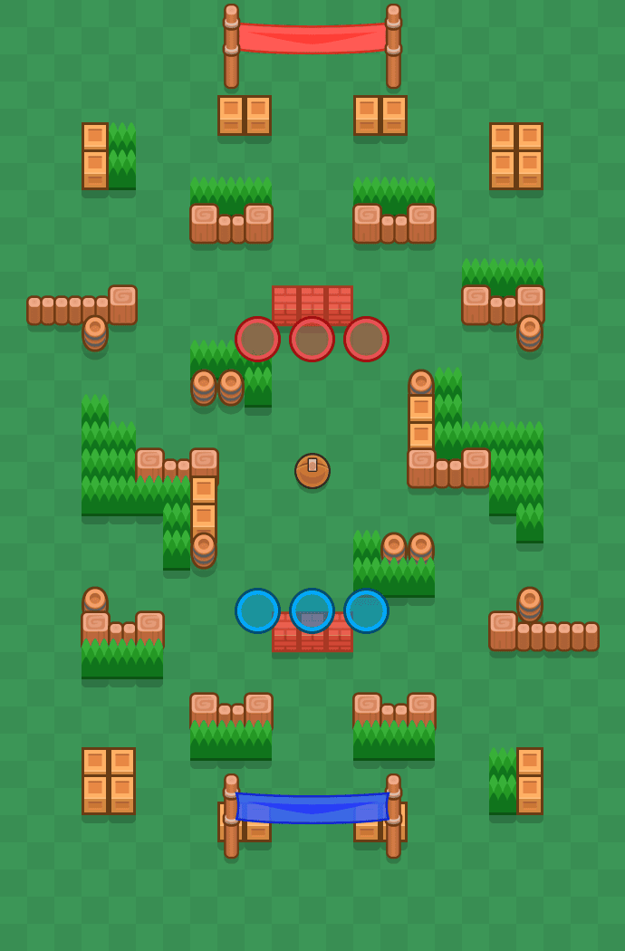 Süper Sahil Brawl Stars map