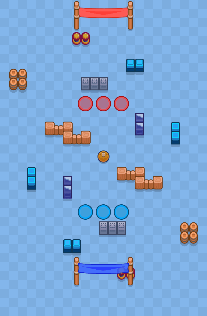 Supercentrum Brawl Stars map