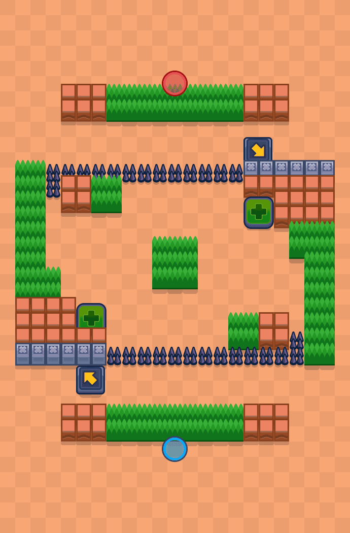 Wielmożny Lou Brawl Stars map