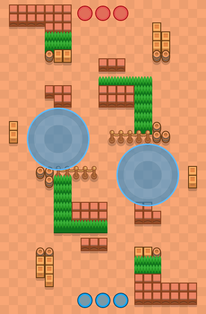 Siedem filarów ludzkości Brawl Stars map