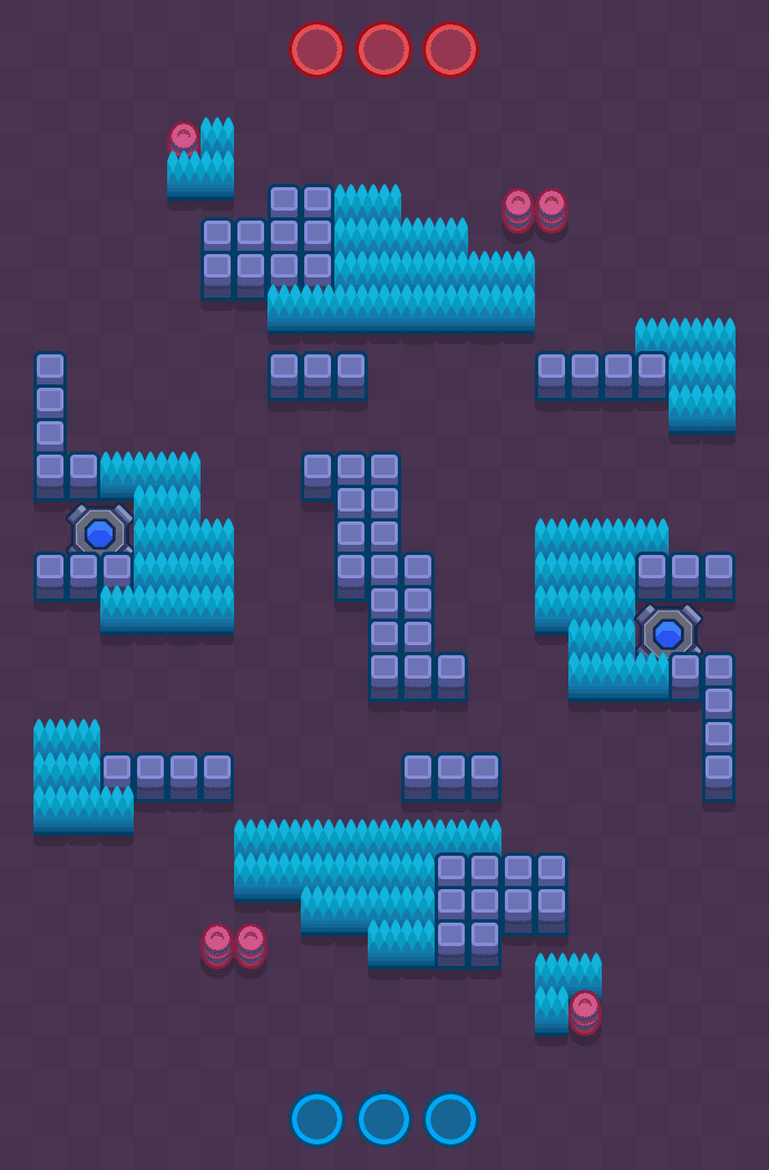 Akıp Giden Zaman Brawl Stars map